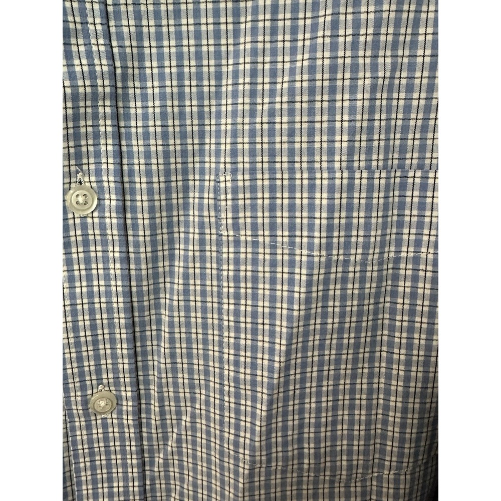 Croft & Barrow Men's Dress Shirt Long-Sleeve Classic Fit Easy Care Size Large - Picture 4 of 7